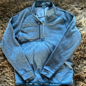 Cutter & Buck Mainsail Half Zip Sweater Large Tall Blue